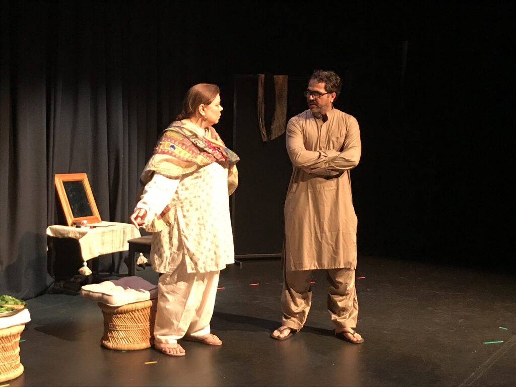 Actors performing live for South Asian theatre Sydney stage show